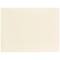 JAM Paper 5" x 7" Ivory Panel Blank Flat Note Cards